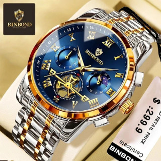 ساعت مچی مردانه پودگار مدل 972 بند استیل ضد آب