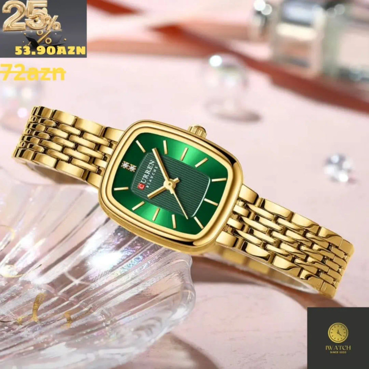 ساعت مچی زنانه کارن بند استیل CURREN 9093 اورجینال ضداب اورجینال ضدآب